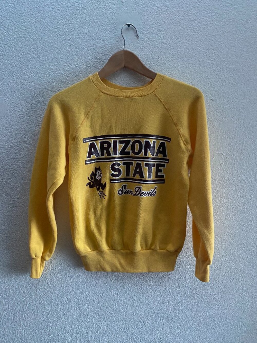 Vintage Arizona State Sun Devils Crew Neck Sweatshirt Women's Small ASU